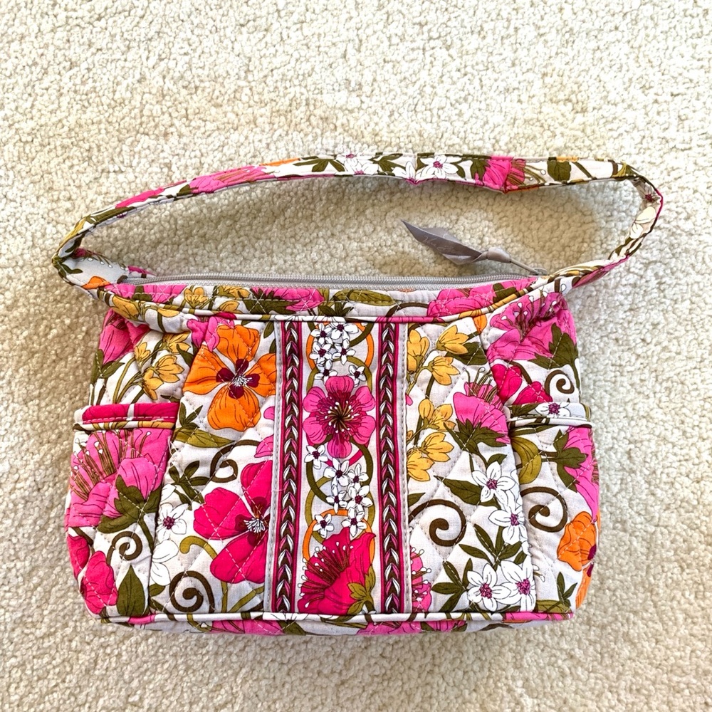 Vera Bradley Lizzy Tea Garden Purse